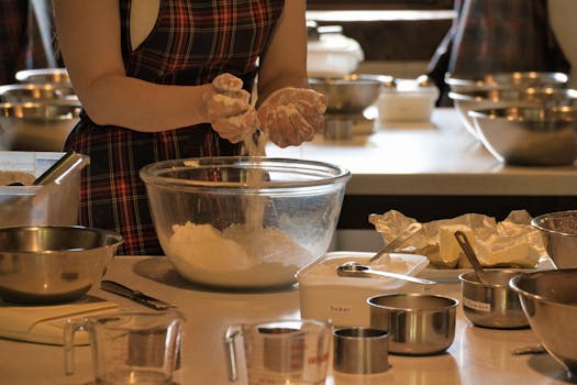 women enjoying a cooking class