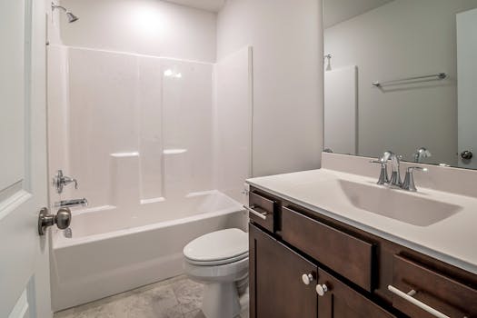 beautifully renovated bathroom