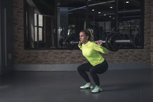 women lifting weights in a gym