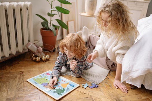 Women engaging in puzzle-solving activities