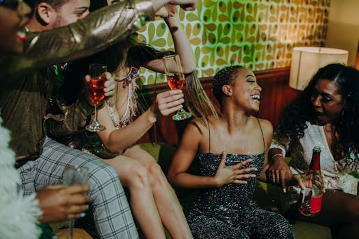 group of women laughing together