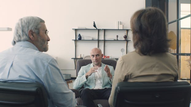 elderly woman discussing medications with doctor