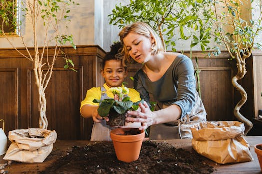 women gardening together